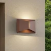 Lindby Terrassebelysning|Væglamper > udendørs LED-væglampe Anlira, brun, op og ned, IP65