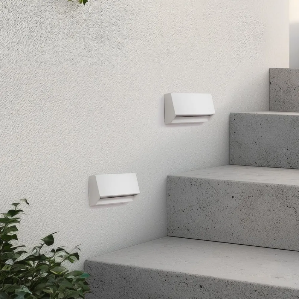 Lindby Væglamper > udendørs LED-væglampe Appeso, længde 16 cm, sæt med 2 stk