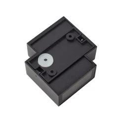 Lindby Terrassebelysning|Væglamper > udendørs LED-væglampe Fendir, sort, aluminium, 10,5 cm