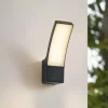 Lindby Terrassebelysning|Væglamper > udendørs LED-væglampe Ilvita, antracit, metal, IP54