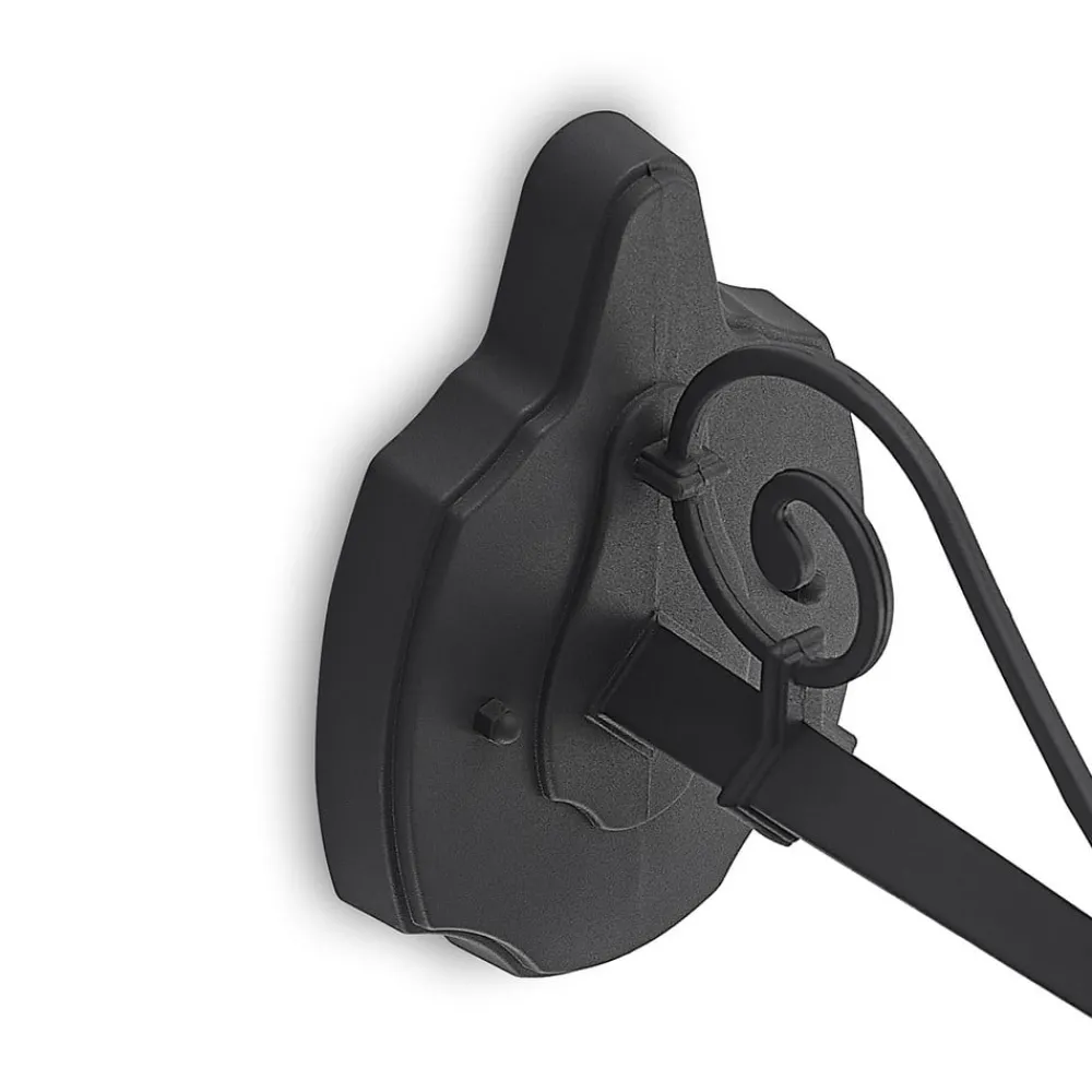 Lindby Væglamper > udendørs væglampe Elinda, højde 29 cm, antracit, glas