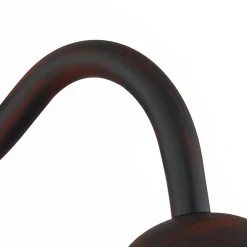 Lindby Terrassebelysning|Væglamper > udendørs væglampe Filip, rustbrun, 30 cm, E27, IP44