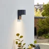 Lindby Væglampe Med Sensor > udendørs væglampe Gelso, aluminium, 15 cm, GU10, sensor
