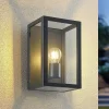 Lindby Terrassebelysning|Væglamper > udendørs væglampe Giavanna, 28 cm, antracit, IP44, E27