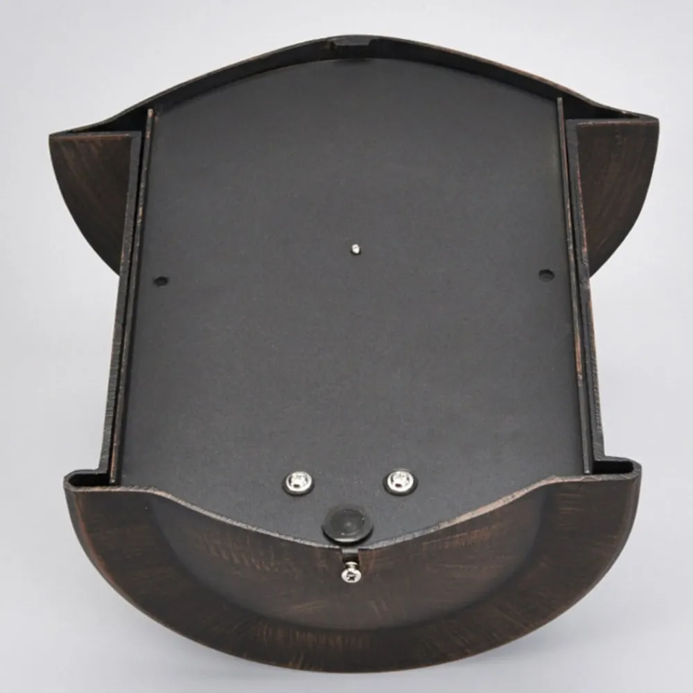 Lindby Væglamper > udendørs væglampe Maelis, rustbrun, metal, 27 cm, E27