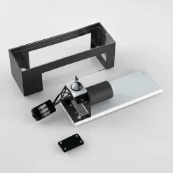 Lindby Væglampe Med Sensor|Terrassebelysning > udendørs væglampe Tilian, sensor, højde 25 cm, antracit