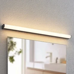 Lindby Væg- Og Spejllamper|Væglamper > Ulisan LED-væglampe til bad, rund, 88,8 cm