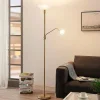 Lindby Gulvlamper|Gulvlamper > uplight Jost, 180 cm, messing, læselampe, E27