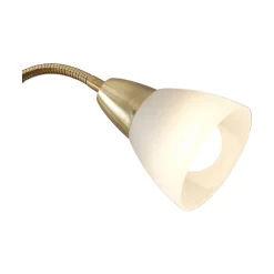 Lindby Gulvlamper|Gulvlamper > uplight Jost, 180 cm, messing, læselampe, E27