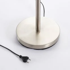 Lindby Pendellamper|Gulvlamper > uplight Jost, 180 cm, nikkelfarvet, læselampe