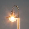 Lindby Terrassebelysning > vejlampe Damion, 140 cm, stål, E27, IP44