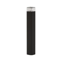 Terrassebelysning|Gadebelysning ^ Lindby vejlampe Halvar, 50 cm, sort, IP65, GU10