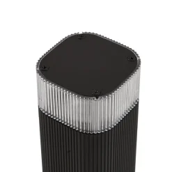 Terrassebelysning|Gadebelysning ^ Lindby vejlampe Halvar, 50 cm, sort, IP65, GU10