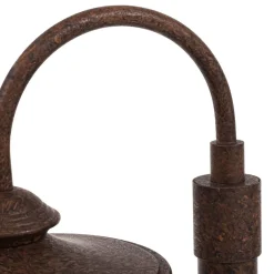 Lindby Terrassebelysning|Gadebelysning > vejlampe Zayn, rustfarvet, glas, højde 109 cm, IP65