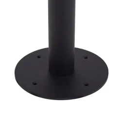 Lindby Terrassebelysning|Gadebelysning > vejlampe Zayn, sort, glas, højde 109 cm, IP65