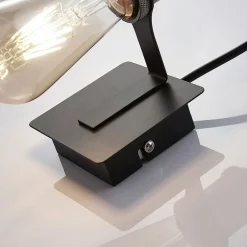 Væglamper|Væglamper ^ Lindby væglampe Aurella, højde 16 cm, antik messing, metal