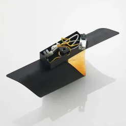 Lindby Gang|Pendellamper > væglampe Desirio, sort/guld, 35 cm, metal