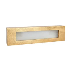 Lindby Væglamper|Væglamper > væglampe Emina, guld, gips, 36 cm, E14