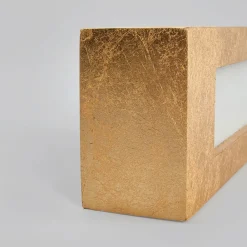 Lindby Væglamper|Væglamper > væglampe Emina, guld, gips, 36 cm, E14