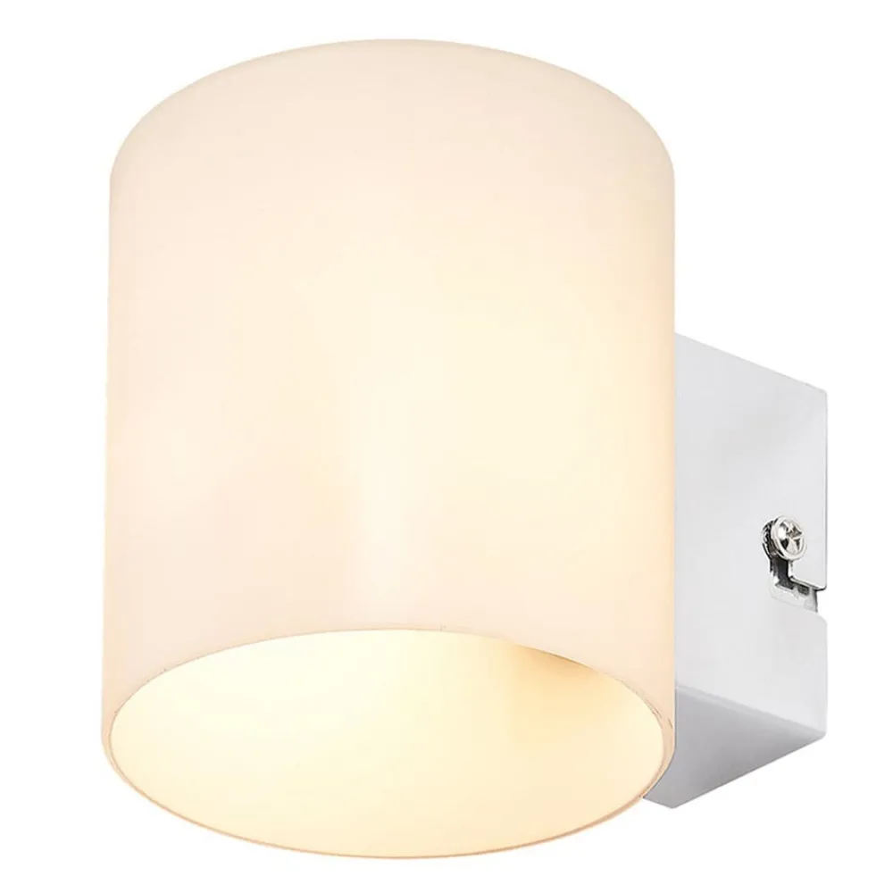 Lindby Gang|Pendellamper > væglampe Gerrit, hvid, glas, 10 cm høj, op/ned, G9