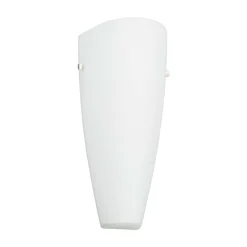 Lindby Gang|Pendellamper > væglampe Hermine, hvid, glas, højde 30 cm, E27