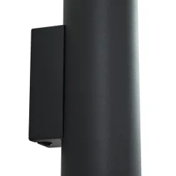 Lindby Gang|Væglamper > væglampe Joffrey, 18 cm, sort, op/ned, GU10
