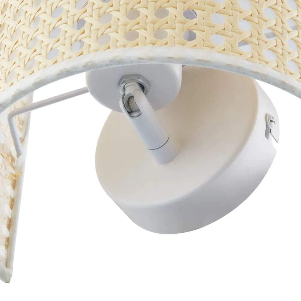 Lindby Gang|Pendellamper > væglampe Lautaro, bambus, 25 cm høj, E27