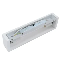 Lindby Gang|Pendellamper > væglampe Matteo, hvid, gips, 36 cm, E14, kan males