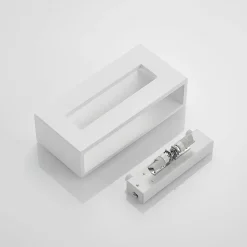 Lindby Gang|Pendellamper > væglampe Mavora, kantet, 25 cm, hvid, gips, G9