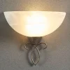 Lindby Gang|Pendellamper > væglampe Mohija, 25 cm, sort/guld, glas, E27