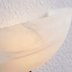 Lindby Gang|Pendellamper > væglampe Mohija, 25 cm, sort/guld, glas, E27
