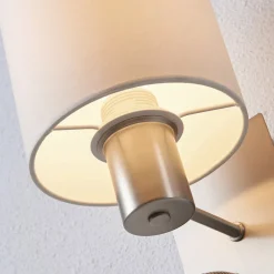 Væglamper|Væglamper ^ Lindby væglampe Shajan, sæt af 2, 29cm, E27, LED-læselampe