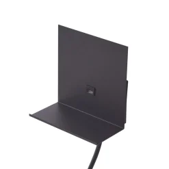 Lindby Væglamper > væglampe Thorid, sort, USB, LED-læselampe, G9