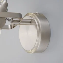 Gang|Væg- Og Spejllamper ^ Lindby væglampe til badeværelset Kara, 21 cm høj, glas, IP44, G9
