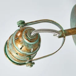 Lindby Pendellamper|Væglamper > vægspot Leonor, grøn, metal, 1 lyskilde, 9,5 cm
