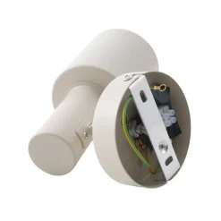 Lindby Væglamper|Væglamper > vægspot Ovelia, beige, metal, E27