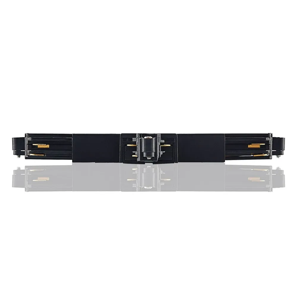 Skinnesystem ^ Lindby X-connector Linaro, sort, 1-faset system