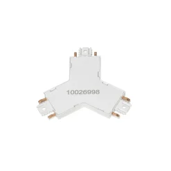 Lindby Skinnesystem > Y-stik Lumaro, hvid, 7,85 cm, plast
