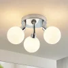 Lindby Loftlamper|Loftlamper > Zaniba loftslampe, krom, rund