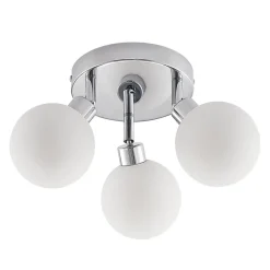 Lindby Loftlamper|Loftlamper > Zaniba loftslampe, krom, rund