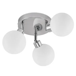 Lindby Loftlamper|Loftlamper > Zaniba loftslampe, krom, rund