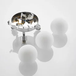Lindby Loftlamper|Loftlamper > Zaniba loftslampe, krom, rund