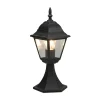 Trio Lighting Terrassebelysning|Sokkellamper > Livenza base light, sort, højde 39 cm, aluminium, IP44
