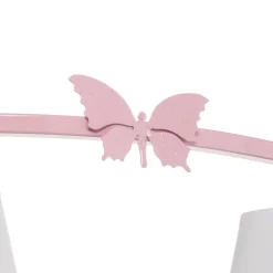 Loftlamper ^ Eko-Light Loftlampe Alice, pink, tre hvide stofskærme