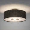 Nowodvorski Lighting Loftlamper > Loftlampe Amarela M, sort melange, tekstil, E27