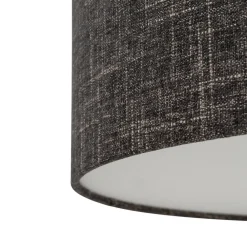 Nowodvorski Lighting Loftlamper > Loftlampe Amarela M, sort melange, tekstil, E27