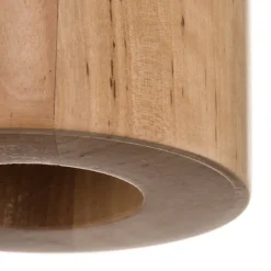 Loftlamper|Loftlamper ^ SOLLUX LIGHTING Loftlampe Ara som cylinder af træ
