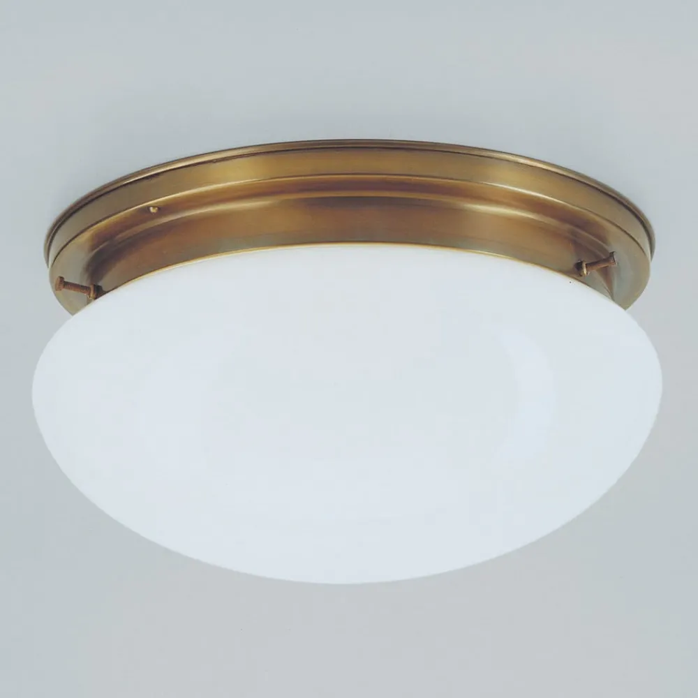 Gang|Loftlamper ^ Berliner Messinglampen Loftlampe Arian i messing, 30 cm