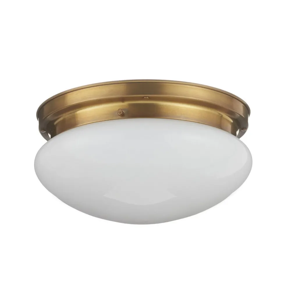 Gang|Loftlamper ^ Berliner Messinglampen Loftlampe Arian i messing, 30 cm