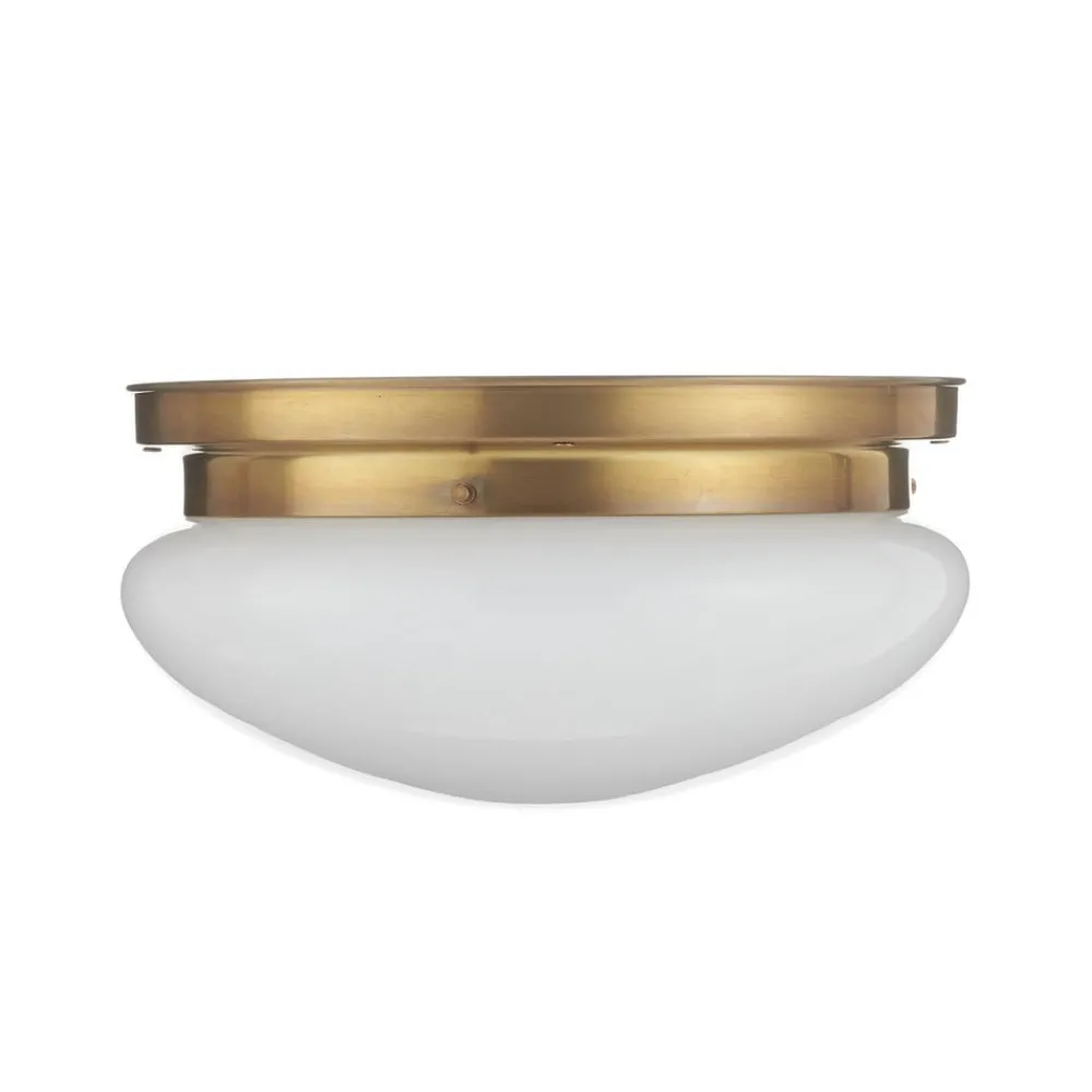 Gang|Loftlamper ^ Berliner Messinglampen Loftlampe Arian i messing, 30 cm